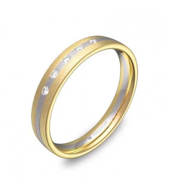 Alianza de boda Argyor D3535S5BA