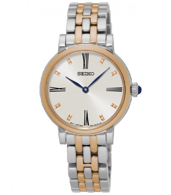 Reloj Seiko bicolor SFQ816P1 para mujer.