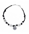 Pulsera de Arrasate color negro.
