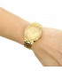 Reloj Guess de acero inox. dorado con detalles en cristales GW0033L2 para Mujer.