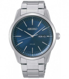 Reloj Seiko solar con función de dia y fecha 9017RECASE051 para Hombre.