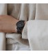 Reloj Mujer Daniel Wellingtonvde 32 mm. en cerámica color negro con correa de eslabones.
