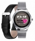Reloj inteligente con correa adicional de piel 9056RESAVI104 para Mujer.