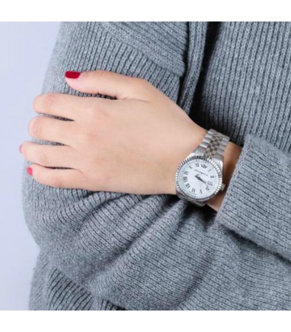 Reloj para mujer Philip Watch de 35 mm. elaborado en acero color plata 9094RESAPW003.
