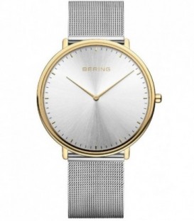 Reloj Mujer Bering de 39 mm. en acero inox. con pulsera de malla.