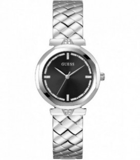 Reloj Mujer Guess de 34 mm. en acero inox. con cristales y correa de eslabones.