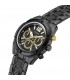 Reloj Hombre Guess multifunción de 44 mm. en acero inox. negro con correa de eslabones.